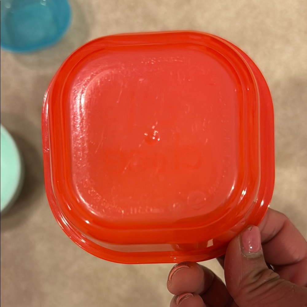 All Done Colorful Bowl Set - Pink, Orange, Blue, and red - Picture 11 of 11